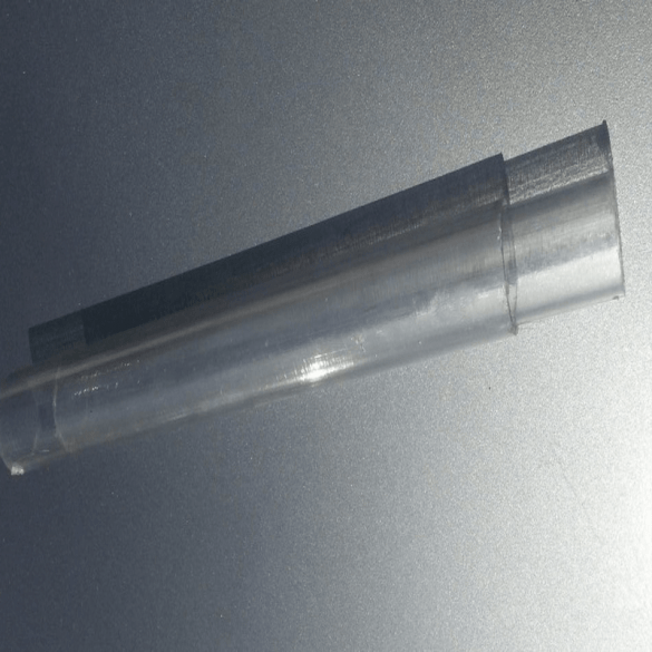لوله شفاف تلسکوپی از جنس پلاستیک